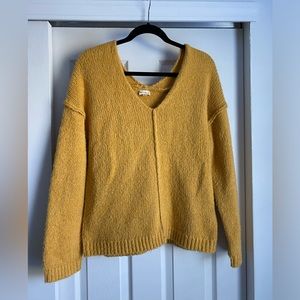Hem & Thread Mustard Yellow Sweater